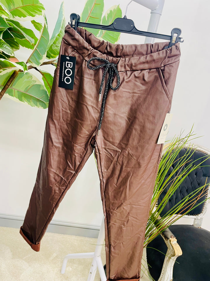 The NINA pu magic trousers - 6 colours