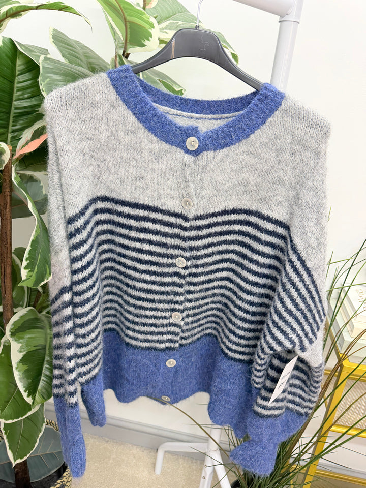 The SANDY stripe cardigan - 4 colours