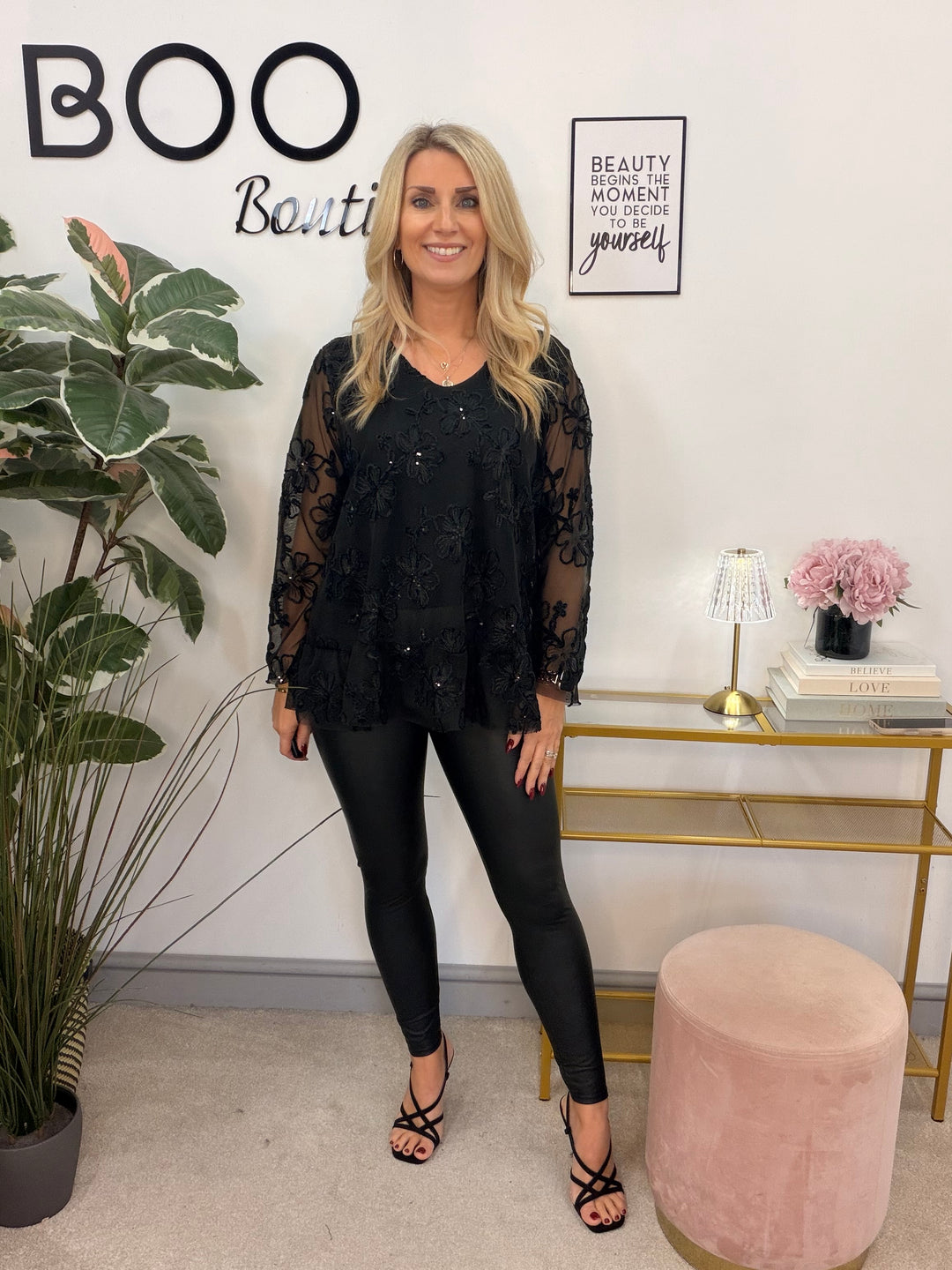 The DANNI sparkly sequin party top - 4 colours