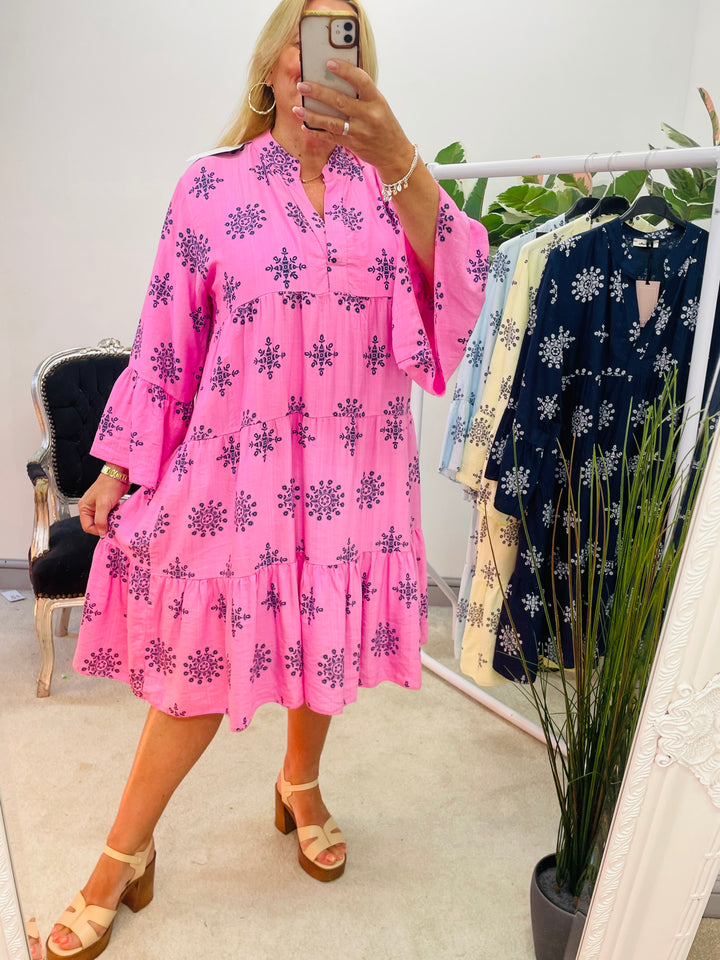 The AMARETTO smock dress - 4 colours