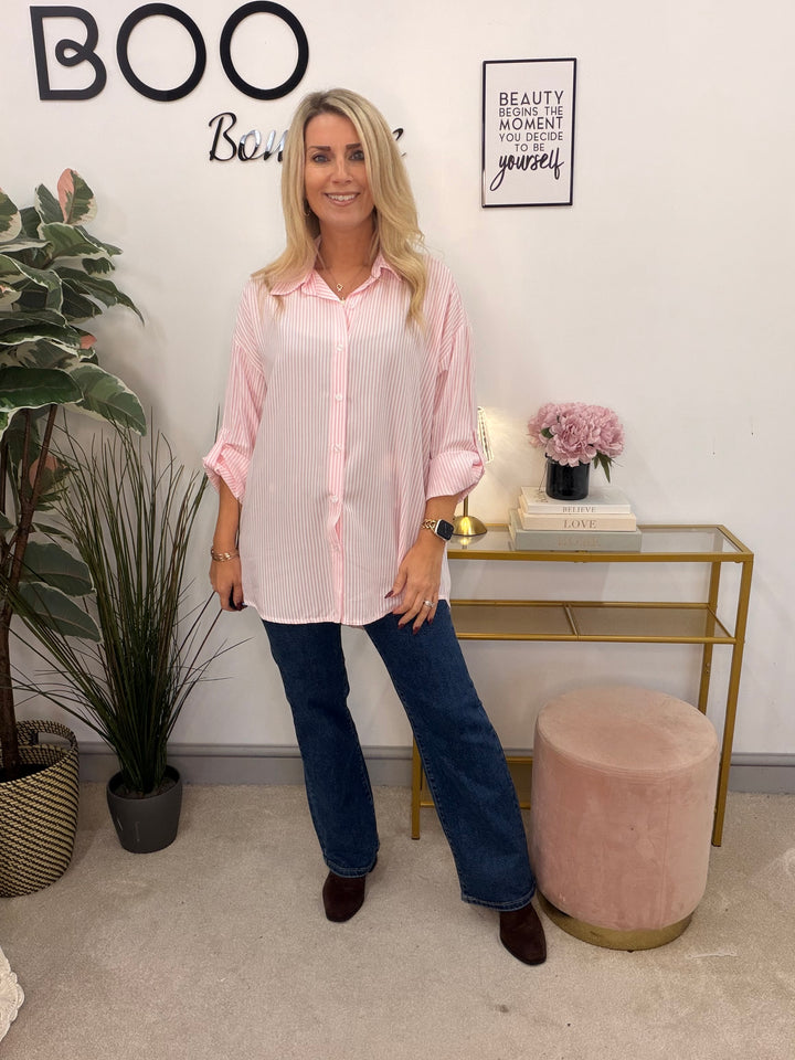 The PEACHES pinstripe shirt - 3 colours