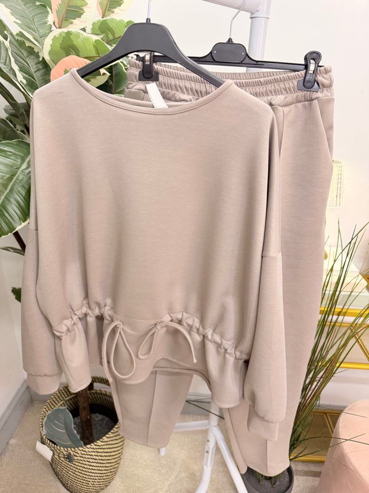 The CILLA scuba balloon leg trouser Co ord set - 6 colours