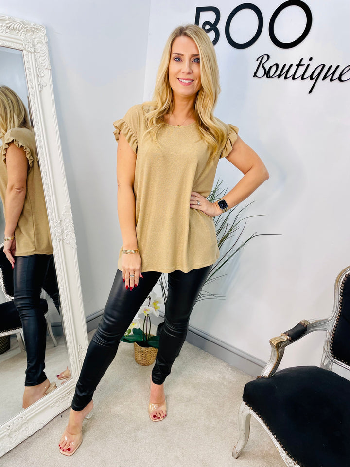 The BAUBLE lurex top - 3 colours