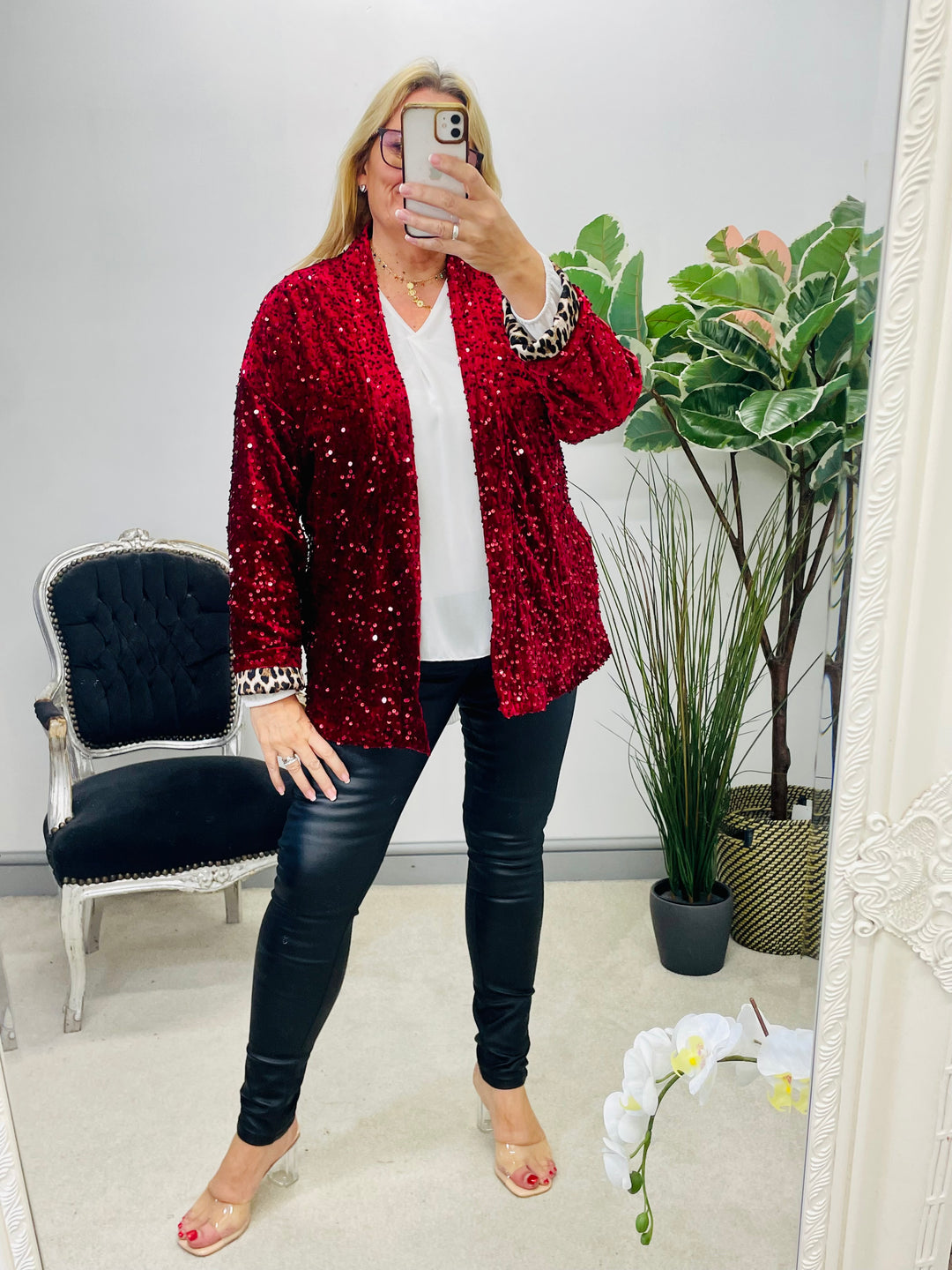The MERRY sequin kimono jacket - 5 colours