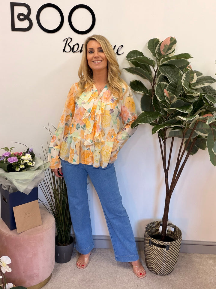 The SIAN floral blouse - 3 colours