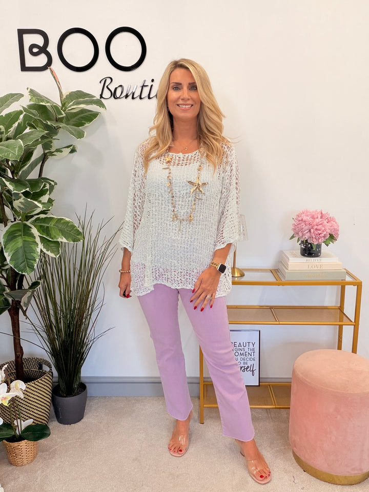The TILLY pink jeans - sizes 6 to 14
