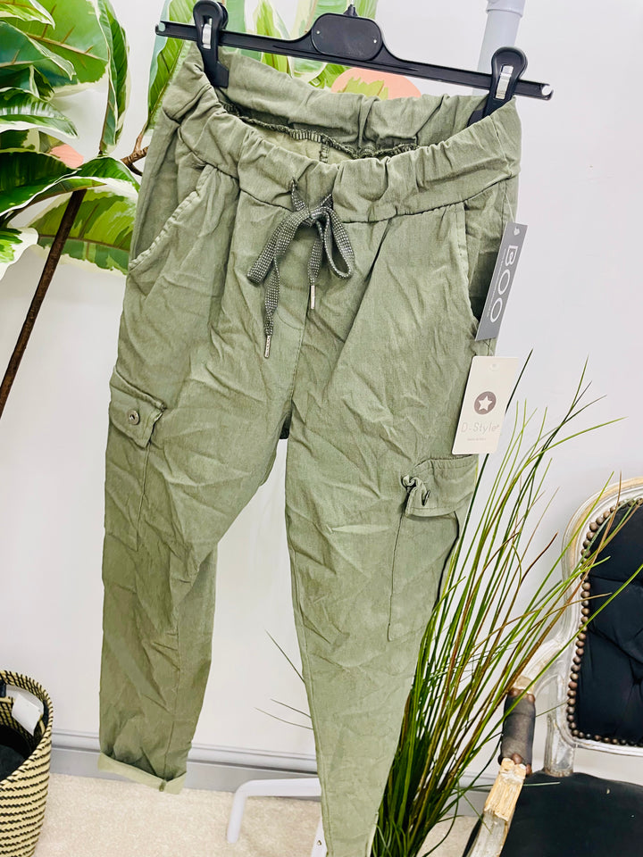 The JOJO magic cargo trousers - 7 colours