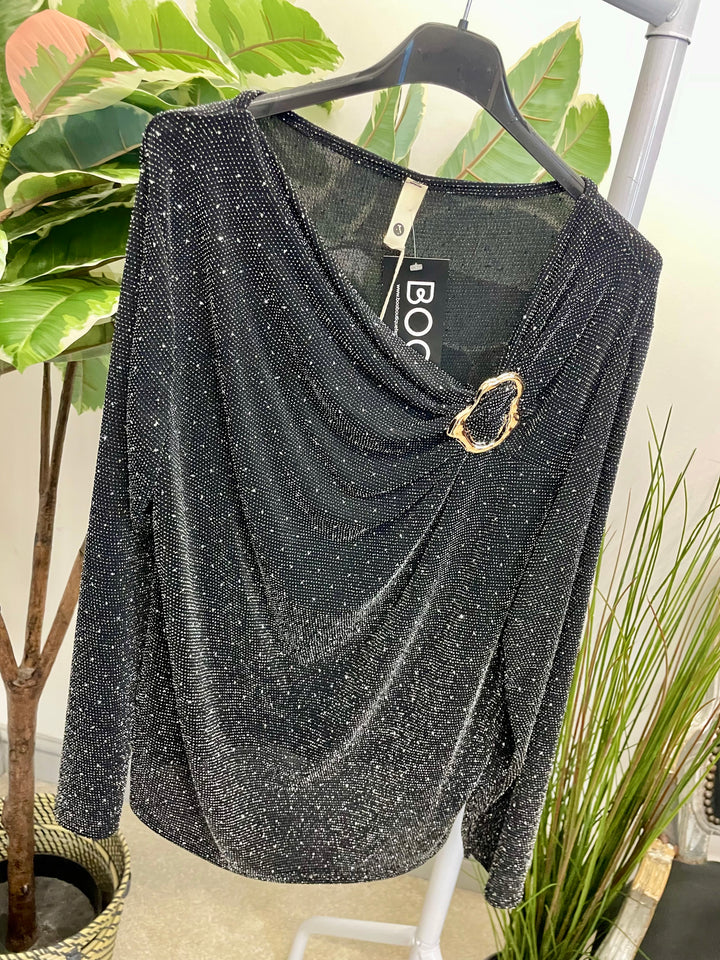 The JACKIE lurex top - 3 colours