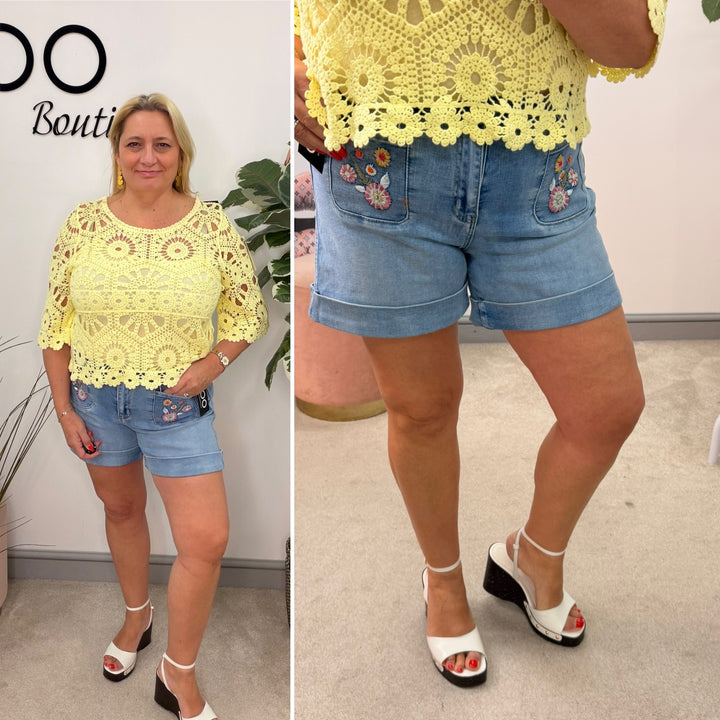 The ZAC denim shorts