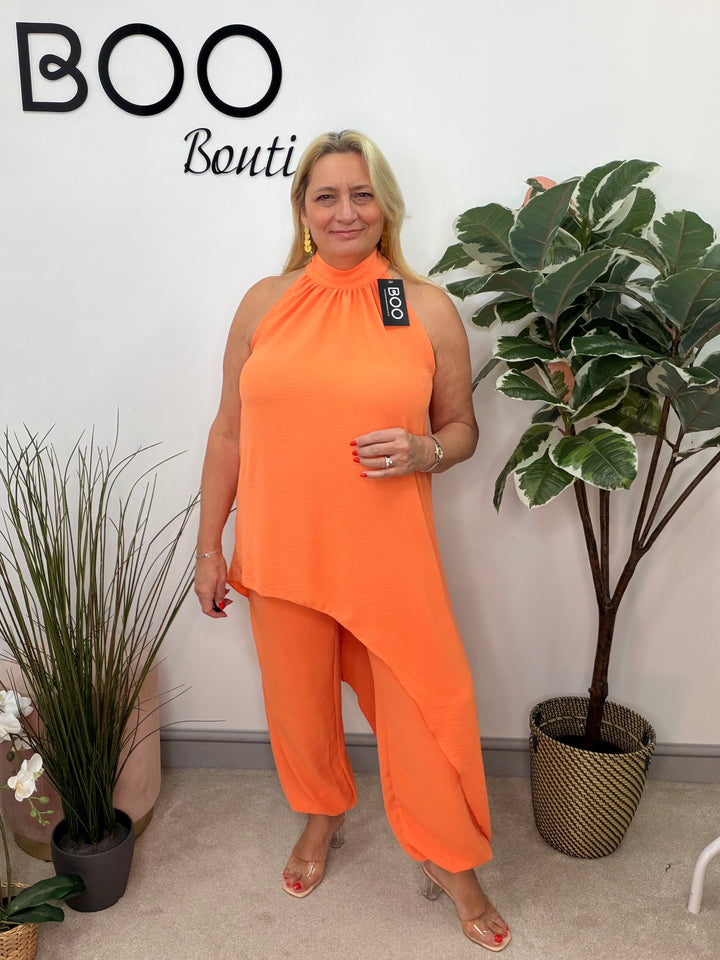 The MARSHA trouser Co ord - one orange only