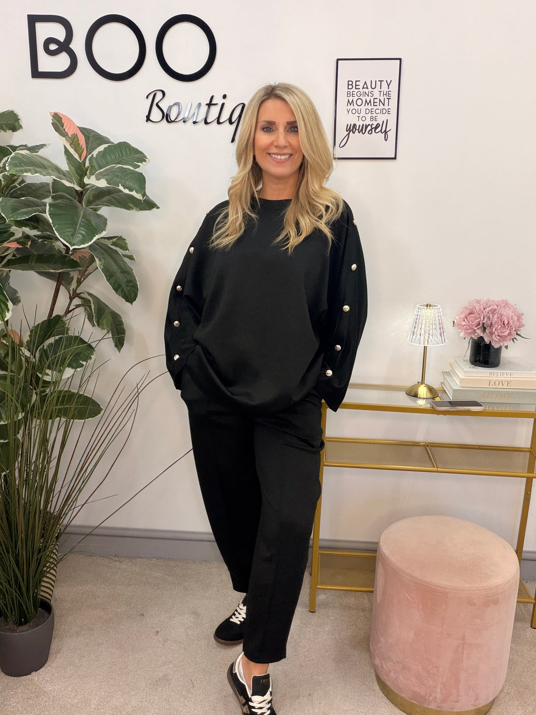 The LOTTIE scuba trouser Co ord suit - 4 colours