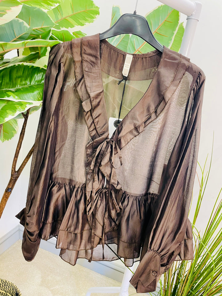 The NORA blouse - 2 colours