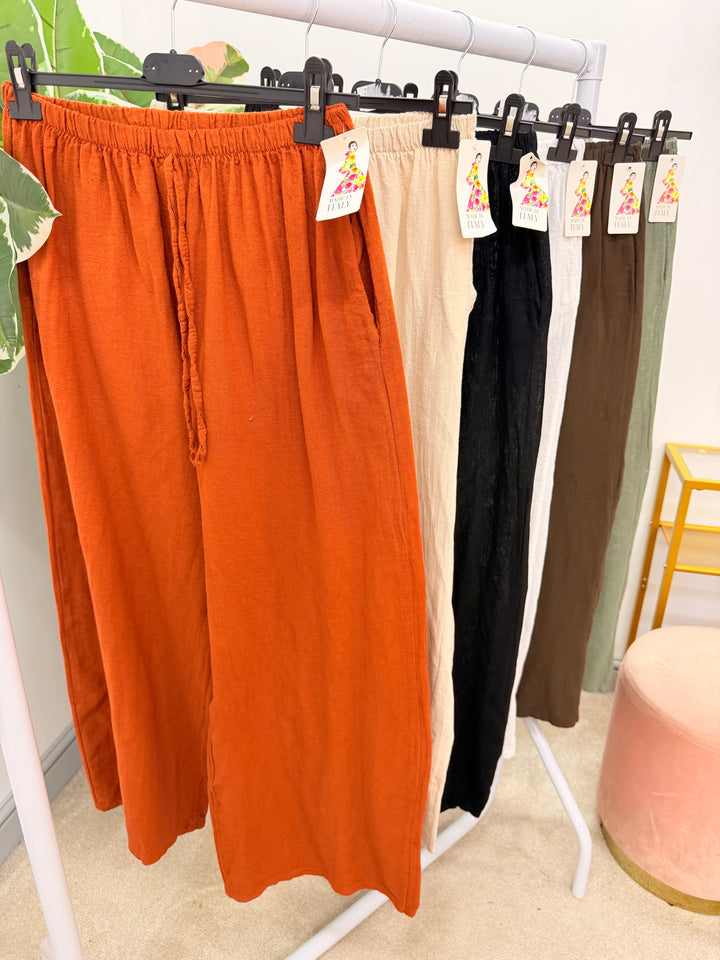 The LEAH trousers - 6 colours