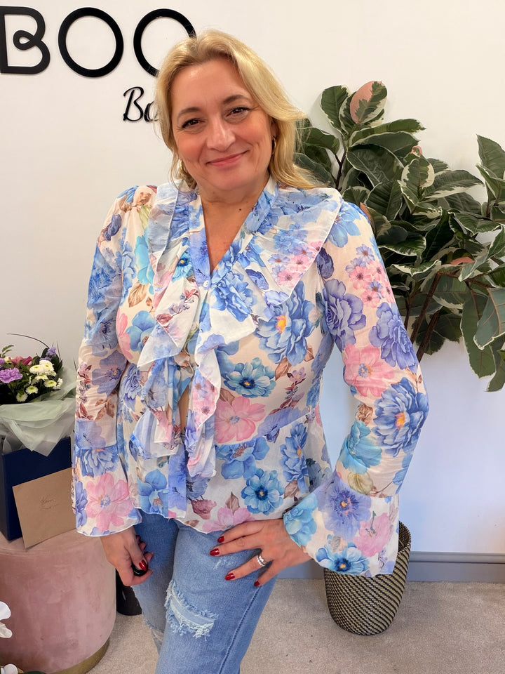 The SIAN floral blouse - 3 colours