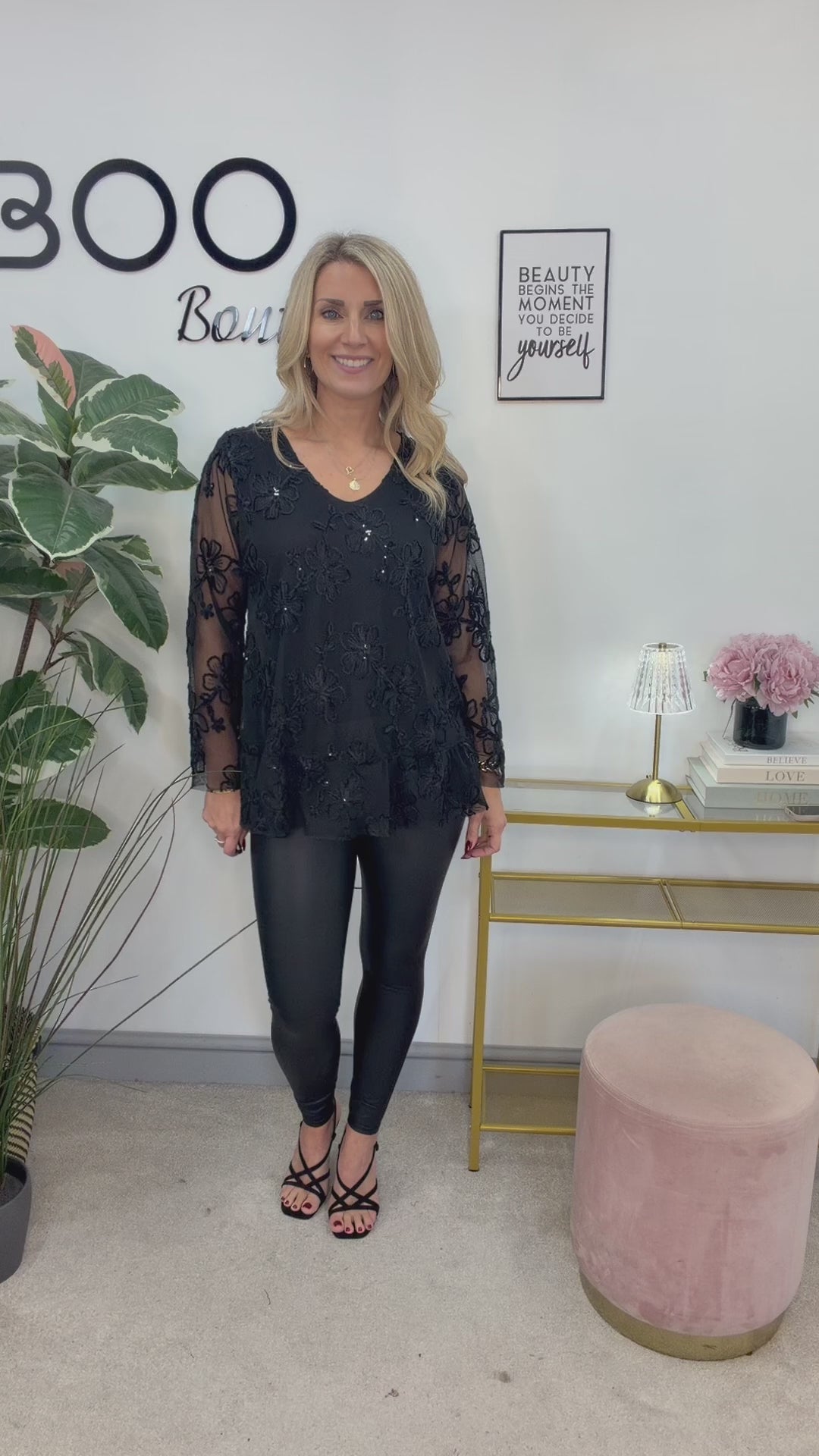 The DANNI sparkly sequin party top - 4 colours