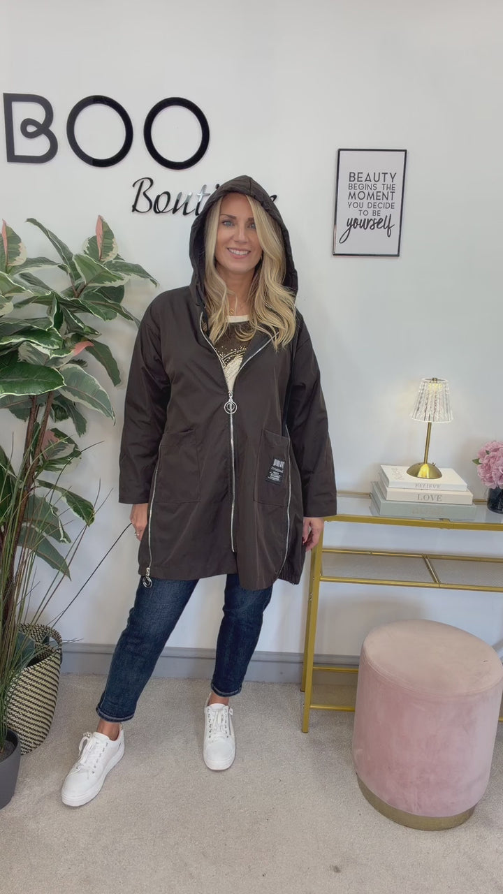 The PENNY shower proof hoody jacket - 4 colours