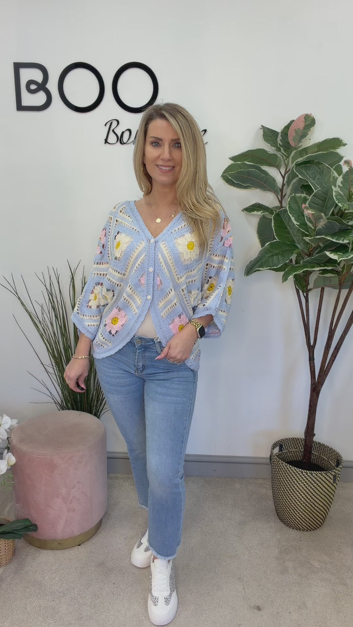 The NORMA crochet cardigan - 3 colours