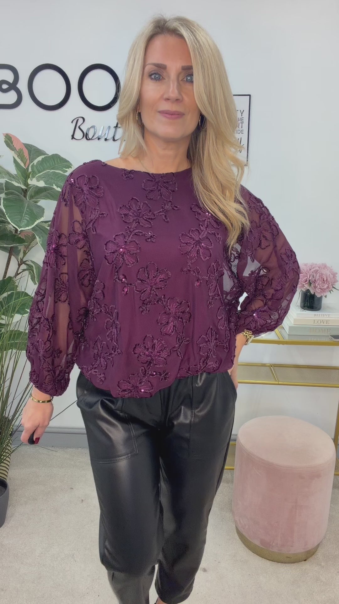The MARIE sequin sparkly lacy party top - 3 colours