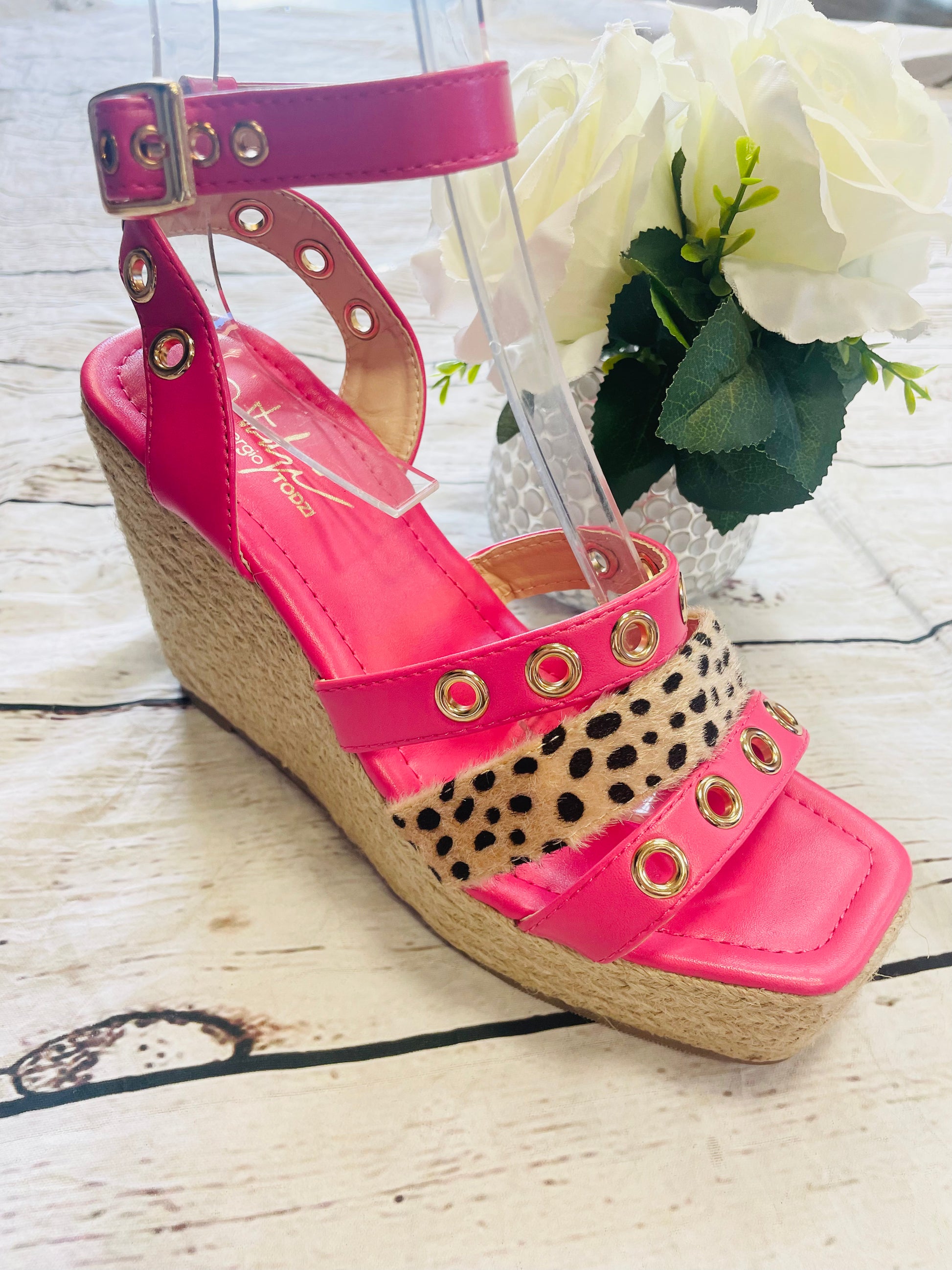 One inch 2025 wedge sandals