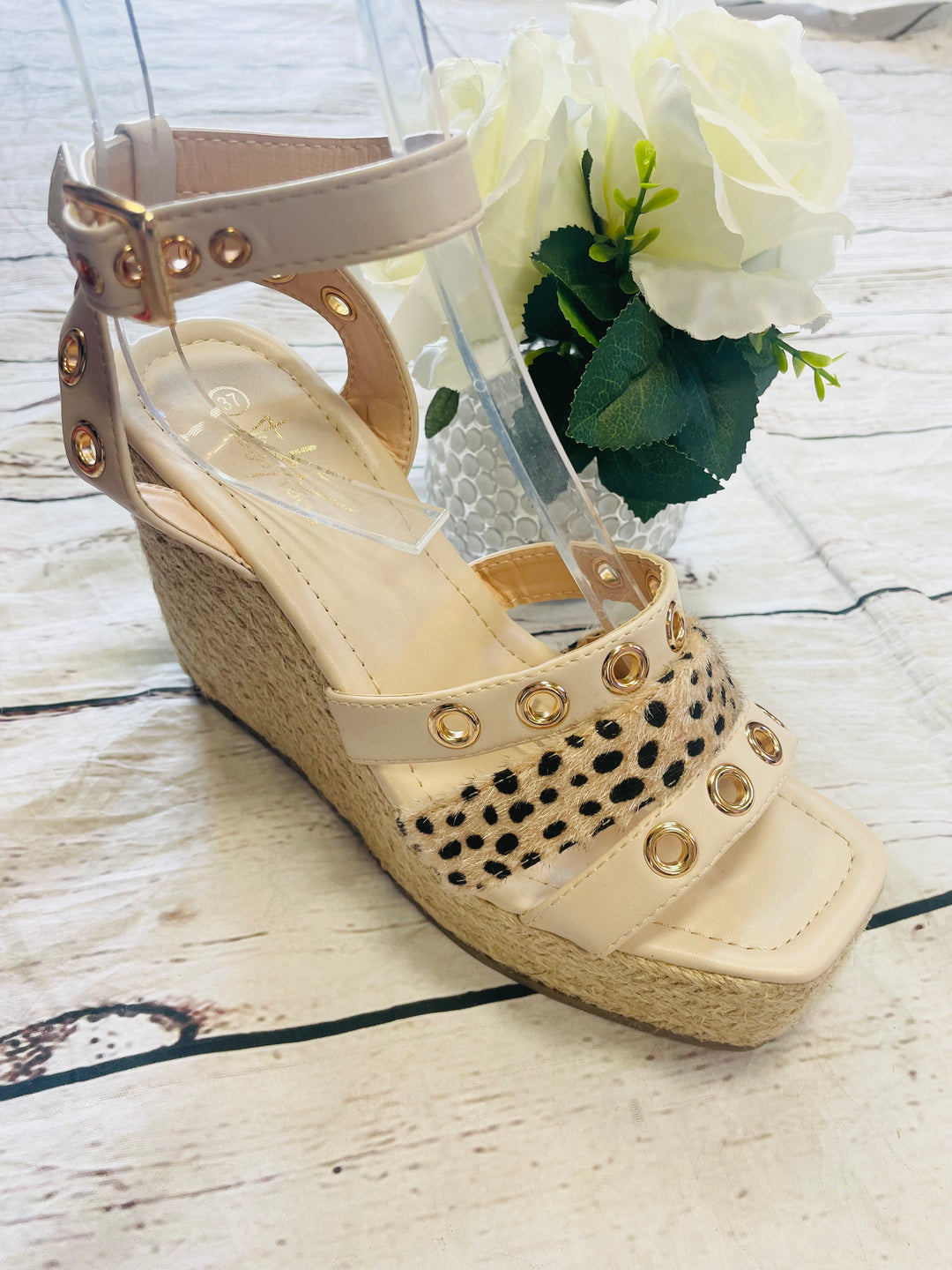 WEDGE HEEL SANDALS ( L1359 ) - 3 colours