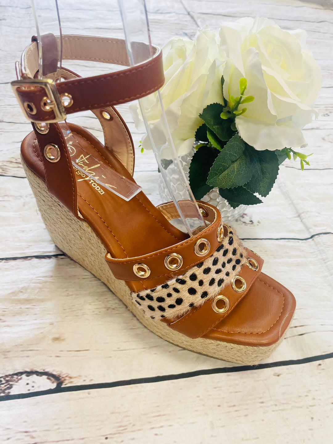 WEDGE HEEL SANDALS ( L1359 ) - 3 colours